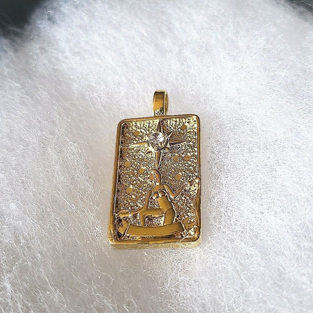 *Star, Tarot card pendant